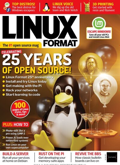Titelbild der Ausgabe 7/2025 von Linux Format. Diese Zeitschrift und viele weitere Computerzeitschriften, Tabletmagazine und Smartphonemagazine als Abo oder epaper bei United Kiosk online kaufen.