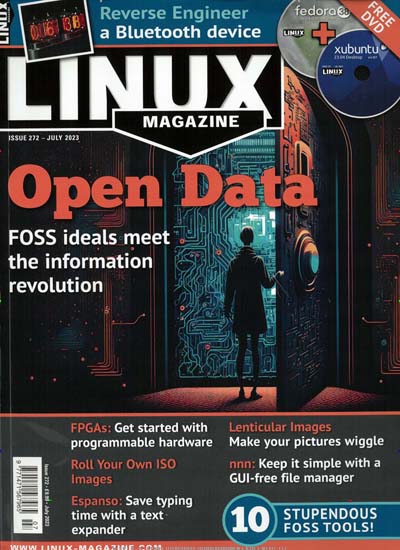 Titelbild der Ausgabe 7/2023 von Linux Magazine UK. Diese Zeitschrift und viele weitere Computerzeitschriften, Tabletmagazine und Smartphonemagazine als Abo oder epaper bei United Kiosk online kaufen.