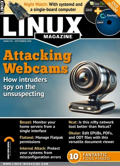 Titelbild der Ausgabe 9/2026 von Linux Magazine USA. Diese Zeitschrift und viele weitere Computerzeitschriften, Tabletmagazine und Smartphonemagazine als Abo oder epaper bei United Kiosk online kaufen.