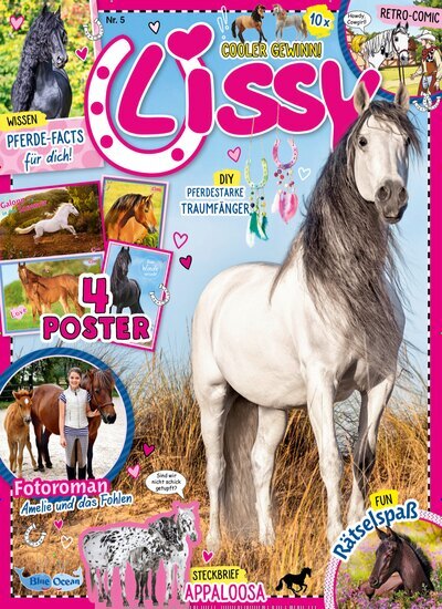Titelbild der Ausgabe 5/2026 von Lissy. Diese Zeitschrift und viele weitere Jugendzeitschriften und Kinderzeitschriften als Abo oder epaper bei United Kiosk online kaufen.
