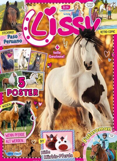 Titelbild der Ausgabe 10/2025 von Lissy. Diese Zeitschrift und viele weitere Jugendzeitschriften und Kinderzeitschriften als Abo oder epaper bei United Kiosk online kaufen.