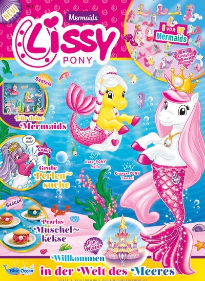Titelbild der Ausgabe 1/2026 von Lissy Pony. Diese Zeitschrift und viele weitere Jugendzeitschriften und Kinderzeitschriften als Abo oder epaper bei United Kiosk online kaufen.