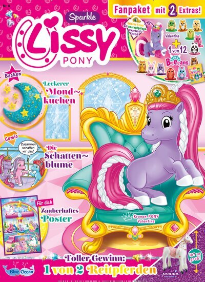 Titelbild der Ausgabe 8/2025 von Lissy Pony. Diese Zeitschrift und viele weitere Jugendzeitschriften und Kinderzeitschriften als Abo oder epaper bei United Kiosk online kaufen.