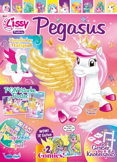 Titelbild der Ausgabe 2/2026 von Lissy Pony Fantasy. Diese Zeitschrift und viele weitere Jugendzeitschriften und Kinderzeitschriften als Abo oder epaper bei United Kiosk online kaufen.