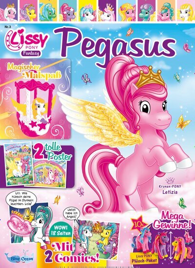 Titelbild der Ausgabe 3/2026 von Lissy Pony Fantasy. Diese Zeitschrift und viele weitere Jugendzeitschriften und Kinderzeitschriften als Abo oder epaper bei United Kiosk online kaufen.