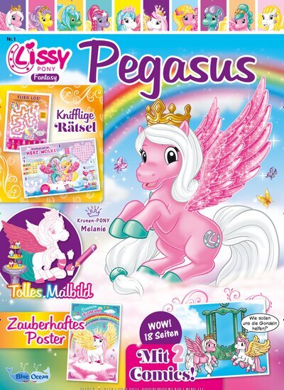 Titelbild der Ausgabe 6/2025 von Lissy Pony Fantasy. Diese Zeitschrift und viele weitere Jugendzeitschriften und Kinderzeitschriften als Abo oder epaper bei United Kiosk online kaufen.
