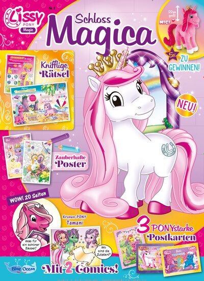 Titelbild der Ausgabe 3/2025 von Lissy Pony Magic. Diese Zeitschrift und viele weitere Jugendzeitschriften und Kinderzeitschriften als Abo oder epaper bei United Kiosk online kaufen.