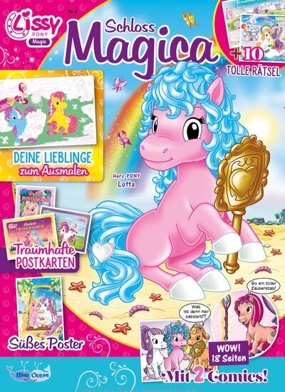 Titelbild der Ausgabe 4/2025 von Lissy Pony Magic. Diese Zeitschrift und viele weitere Jugendzeitschriften und Kinderzeitschriften als Abo oder epaper bei United Kiosk online kaufen.