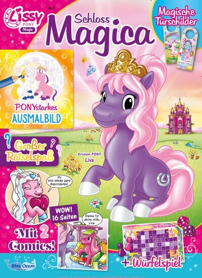 Titelbild der Ausgabe 5/2025 von Lissy Pony Magic. Diese Zeitschrift und viele weitere Jugendzeitschriften und Kinderzeitschriften als Abo oder epaper bei United Kiosk online kaufen.