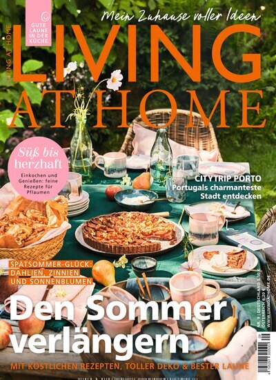 Titelbild der Ausgabe 9/2026 von Living at Home. Diese Zeitschrift und viele weitere Gartenzeitschriften und Wohnzeitschriften als Abo oder epaper bei United Kiosk online kaufen.