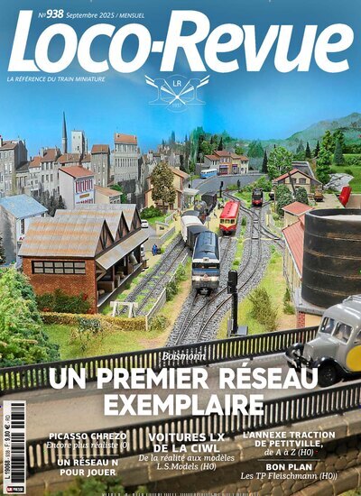 Titelbild der Ausgabe 8/2025 von Loco Revue. Diese Zeitschrift und viele weitere Computerzeitschriften, Tabletmagazine und Smartphonemagazine als Abo oder epaper bei United Kiosk online kaufen.
