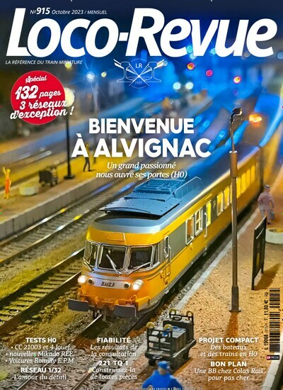 Titelbild der Ausgabe 915/2023 von Loco Revue. Diese Zeitschrift und viele weitere Computerzeitschriften, Tabletmagazine und Smartphonemagazine als Abo oder epaper bei United Kiosk online kaufen.