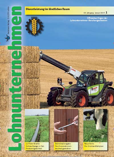 Titelbild der Ausgabe 11/2023 von Lohnunternehmen. Diese Zeitschrift und viele weitere Naturzeitschriften, Landwirtschaftszeitungen und Umweltmagazine als Abo oder epaper bei United Kiosk online kaufen.