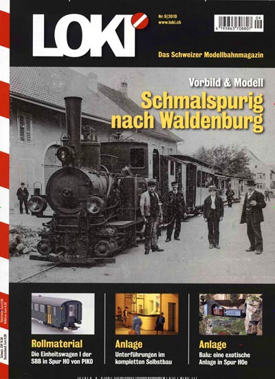 Titelbild der Ausgabe 9/2019 von Loki. Diese Zeitschrift und viele weitere Reisemagazine, Freizeitmagazine und Wissensmagazine als Abo oder epaper bei United Kiosk online kaufen.