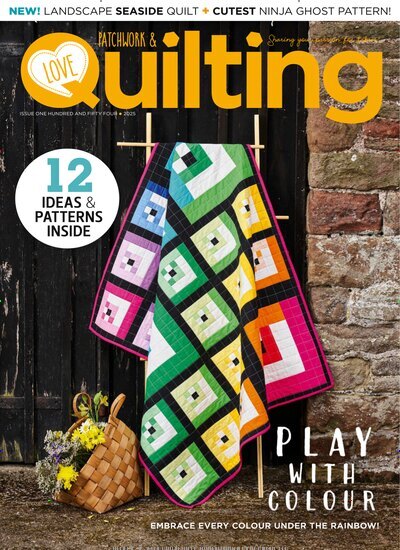 Titelbild der Ausgabe 9/2025 von Love Patchwork & Quilting. Diese Zeitschrift und viele weitere Modemagazine und DIY-Magazine als Abo oder epaper bei United Kiosk online kaufen.