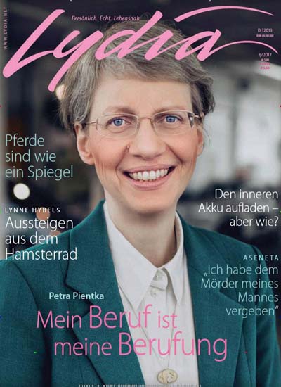 Titelbild der Ausgabe 3/2017 von Lydia. Diese Zeitschrift und viele weitere Frauenzeitschriften als Abo oder epaper bei United Kiosk online kaufen.