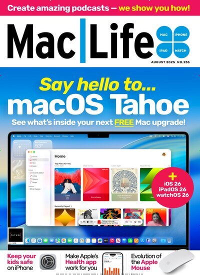 Titelbild der Ausgabe 8/2025 von Mac Life USA. Diese Zeitschrift und viele weitere Computerzeitschriften, Tabletmagazine und Smartphonemagazine als Abo oder epaper bei United Kiosk online kaufen.
