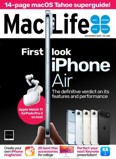 Titelbild der Ausgabe 11/2025 von Mac Life USA. Diese Zeitschrift und viele weitere Computerzeitschriften, Tabletmagazine und Smartphonemagazine als Abo oder epaper bei United Kiosk online kaufen.