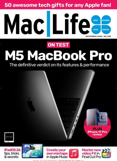 Titelbild der Ausgabe 12/2025 von Mac Life USA. Diese Zeitschrift und viele weitere Computerzeitschriften, Tabletmagazine und Smartphonemagazine als Abo oder epaper bei United Kiosk online kaufen.