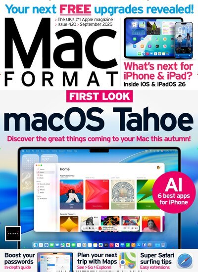 Titelbild der Ausgabe 420/2025 von MacFormat. Diese Zeitschrift und viele weitere Computerzeitschriften, Tabletmagazine und Smartphonemagazine als Abo oder epaper bei United Kiosk online kaufen.