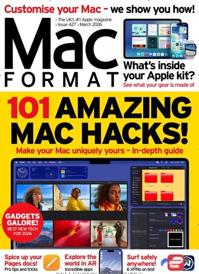 Titelbild der Ausgabe 427/2026 von MacFormat. Diese Zeitschrift und viele weitere Computerzeitschriften, Tabletmagazine und Smartphonemagazine als Abo oder epaper bei United Kiosk online kaufen.