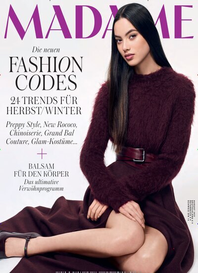 Titelbild der Ausgabe 8/2025 von Madame. Diese Zeitschrift und viele weitere Frauenzeitschriften als Abo oder epaper bei United Kiosk online kaufen.