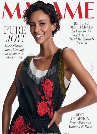 Titelbild der Ausgabe 8/2026 von Madame. Diese Zeitschrift und viele weitere Frauenzeitschriften als Abo oder epaper bei United Kiosk online kaufen.