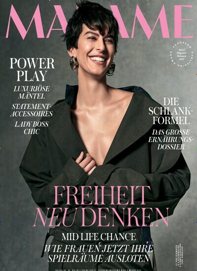 Titelbild der Ausgabe 10/2023 von Madame. Diese Zeitschrift und viele weitere Frauenzeitschriften als Abo oder epaper bei United Kiosk online kaufen.