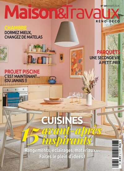 Titelbild der Ausgabe 341/2024 von Maison & Travaux. Diese Zeitschrift und viele weitere Gartenzeitschriften und Wohnzeitschriften als Abo oder epaper bei United Kiosk online kaufen.
