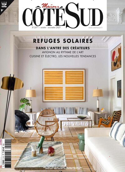 Titelbild der Ausgabe 5/2025 von Maisons Cote Sud. Diese Zeitschrift und viele weitere Gartenzeitschriften und Wohnzeitschriften als Abo oder epaper bei United Kiosk online kaufen.