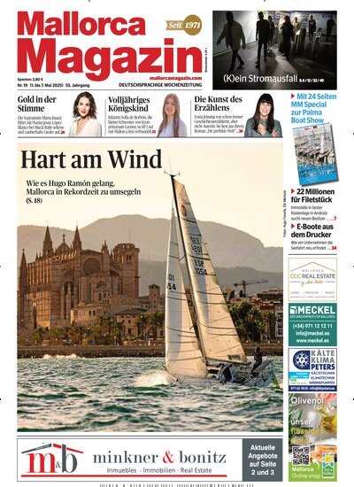Titelbild der Ausgabe 19/2025 von Mallorca Magazin. Diese Zeitschrift und viele weitere Wirtschaftsmagazine und Politikmagazine als Abo oder epaper bei United Kiosk online kaufen.