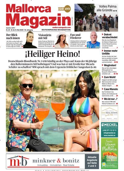 Titelbild der Ausgabe 20/2025 von Mallorca Magazin. Diese Zeitschrift und viele weitere Wirtschaftsmagazine und Politikmagazine als Abo oder epaper bei United Kiosk online kaufen.