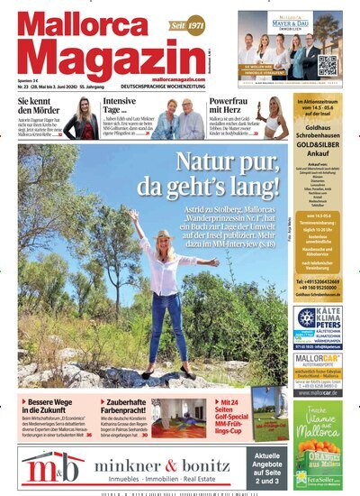 Titelbild der Ausgabe 23/2026 von Mallorca Magazin. Diese Zeitschrift und viele weitere Wirtschaftsmagazine und Politikmagazine als Abo oder epaper bei United Kiosk online kaufen.