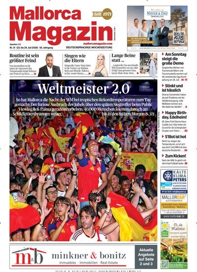Titelbild der Ausgabe 31/2026 von Mallorca Magazin. Diese Zeitschrift und viele weitere Wirtschaftsmagazine und Politikmagazine als Abo oder epaper bei United Kiosk online kaufen.