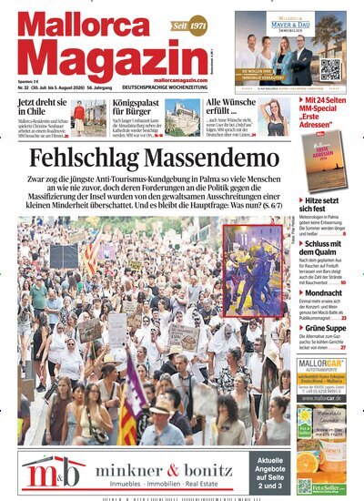 Titelbild der Ausgabe 32/2026 von Mallorca Magazin. Diese Zeitschrift und viele weitere Wirtschaftsmagazine und Politikmagazine als Abo oder epaper bei United Kiosk online kaufen.