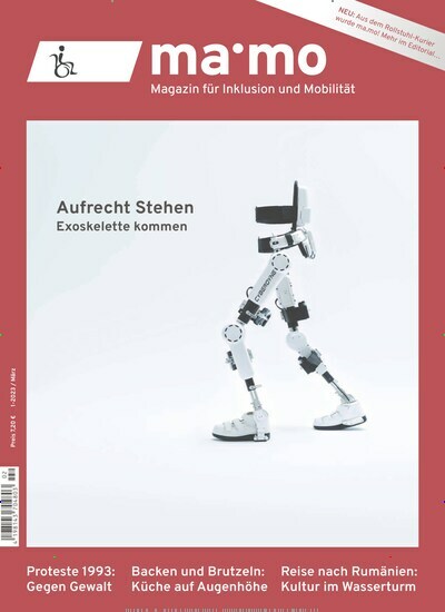Titelbild der Ausgabe 1/2023 von ma.mo - Magazin für Inklusion und Mobilität. Diese Zeitschrift und viele weitere Elternzeitschriften und Tierzeitschriften als Abo oder epaper bei United Kiosk online kaufen.