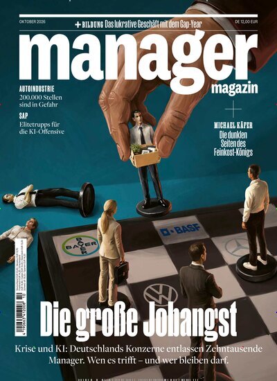Titelbild der Ausgabe 10/2026 von manager magazin. Diese Zeitschrift und viele weitere Wirtschaftsmagazine und Politikmagazine als Abo oder epaper bei United Kiosk online kaufen.
