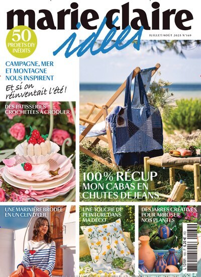 Titelbild der Ausgabe 4/2025 von Marie Claire Idees. Diese Zeitschrift und viele weitere Frauenzeitschriften als Abo oder epaper bei United Kiosk online kaufen.