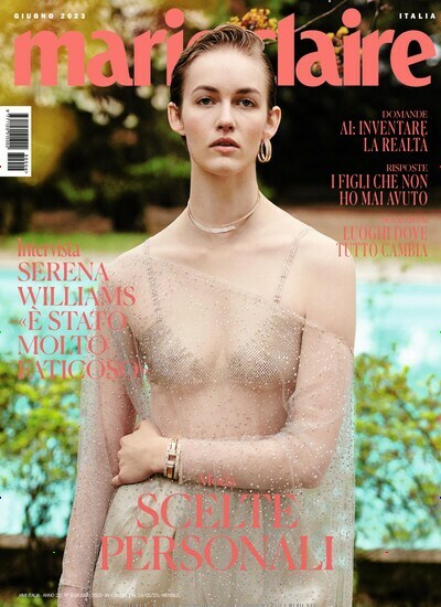 Titelbild der Ausgabe 6/2023 von Marie Claire Italien. Diese Zeitschrift und viele weitere Frauenzeitschriften als Abo oder epaper bei United Kiosk online kaufen.