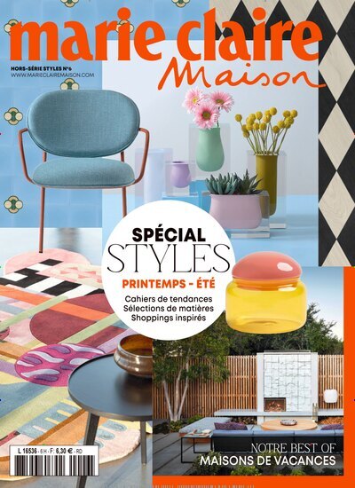 Titelbild der Ausgabe 4/2025 von Marie claire maison Frankreich. Diese Zeitschrift und viele weitere Gartenzeitschriften und Wohnzeitschriften als Abo oder epaper bei United Kiosk online kaufen.
