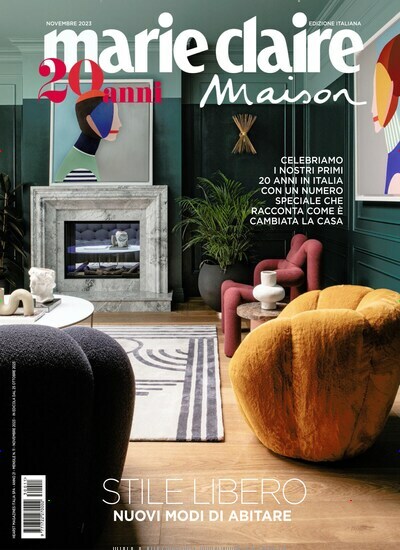 Titelbild der Ausgabe 8/2023 von Marie Claire Maison Italien. Diese Zeitschrift und viele weitere Gartenzeitschriften und Wohnzeitschriften als Abo oder epaper bei United Kiosk online kaufen.