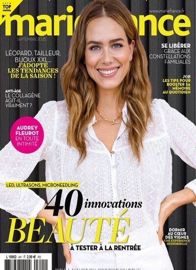 Titelbild der Ausgabe 7/2025 von Marie France. Diese Zeitschrift und viele weitere Frauenzeitschriften als Abo oder epaper bei United Kiosk online kaufen.