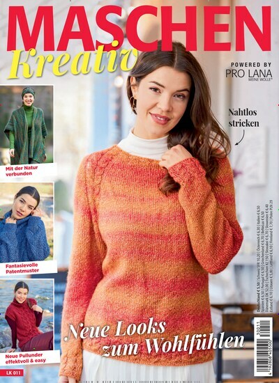 Titelbild der Ausgabe 11/2023 von Maschen kreativ. Diese Zeitschrift und viele weitere Modemagazine und DIY-Magazine als Abo oder epaper bei United Kiosk online kaufen.
