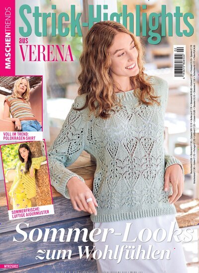 Titelbild der Ausgabe 2/2025 von Maschentrends. Diese Zeitschrift und viele weitere Modemagazine und DIY-Magazine als Abo oder epaper bei United Kiosk online kaufen.