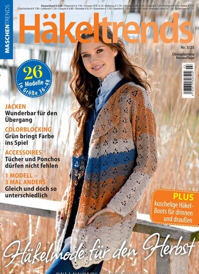 Titelbild der Ausgabe 3/2025 von Maschentrends. Diese Zeitschrift und viele weitere Modemagazine und DIY-Magazine als Abo oder epaper bei United Kiosk online kaufen.