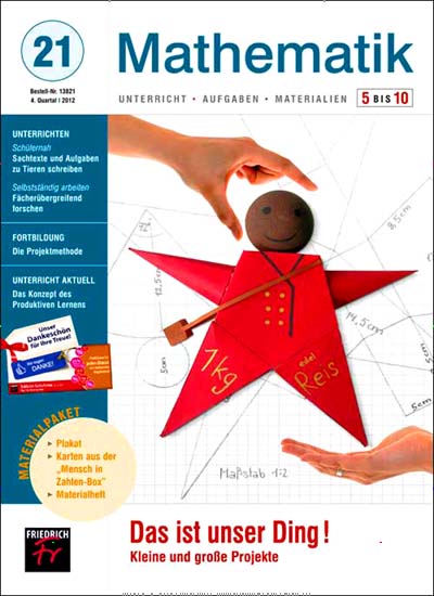 Titelbild der Ausgabe 21/2012 von Mathematik Klasse 5-10. Diese Zeitschrift und viele weitere Zeitschriften für Pädagogik als Abo oder epaper bei United Kiosk online kaufen.
