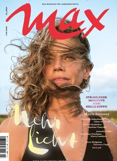 Titelbild der Ausgabe 3/2024 von Max. Diese Zeitschrift und viele weitere Lifestylemagazine und Peoplemagazine als Abo oder epaper bei United Kiosk online kaufen.