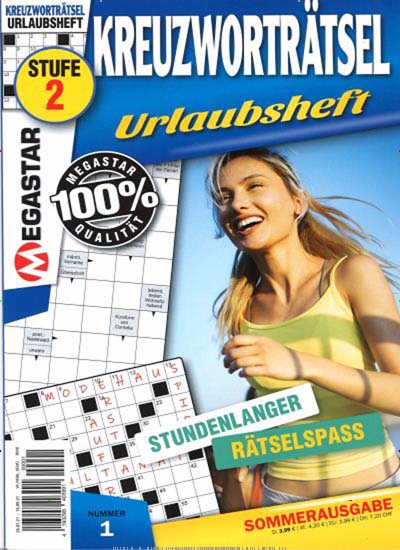 Titelbild der Ausgabe 1/2021 von Megastar Kreuzworträtsel. Diese Zeitschrift und viele weitere Groschenromane und Rätselhefte als Abo oder epaper bei United Kiosk online kaufen.