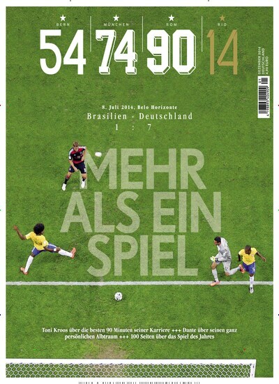 Titelbild der Ausgabe 1/2014 von Mehr als ein Spiel Brasilien Deutschland 2014. Diese Zeitschrift und viele weitere Sportmagazine als Abo oder epaper bei United Kiosk online kaufen.
