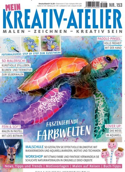 Titelbild der Ausgabe 153/2025 von Mein Kreativ Atelier. Diese Zeitschrift und viele weitere Modemagazine und DIY-Magazine als Abo oder epaper bei United Kiosk online kaufen.